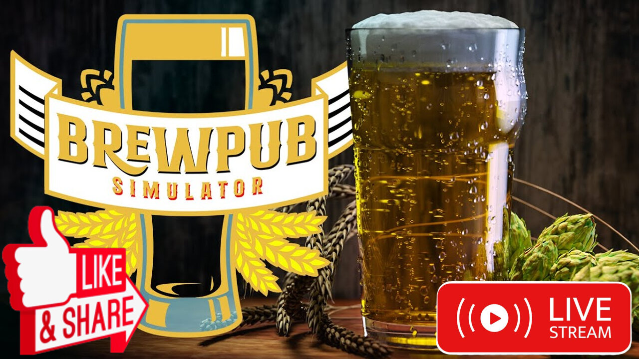 "Live Brewpub Magic: Crafting The Perfect Beer from Start to Sim! 🍺🎮"