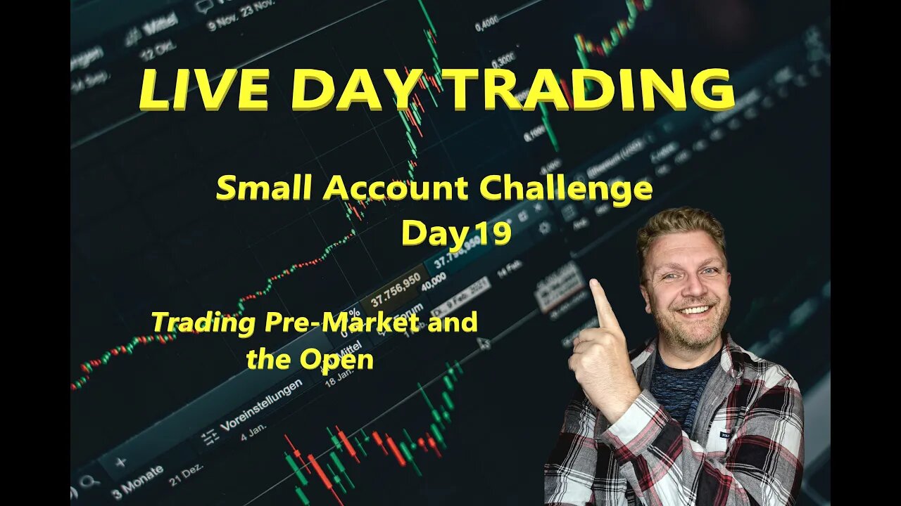 LIVE DAY TRADING | $2.5k Small Account Challenge - Day 19 | S&P500 | Trading Pre-Market and the O…