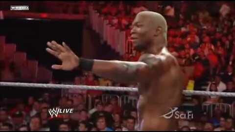 Shelton Benjamin makes fun of Yoshi Tatsu