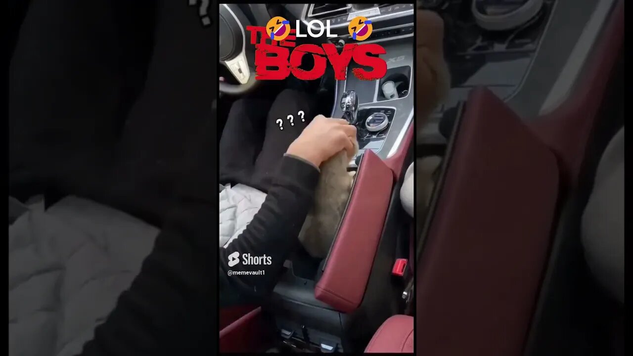 The Secret Gear in Car #funny #meme #comedy #The Boys #shorts