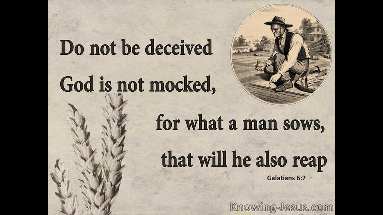 Sunday Talk with Jamal: Galatians 6:7 05/May/24