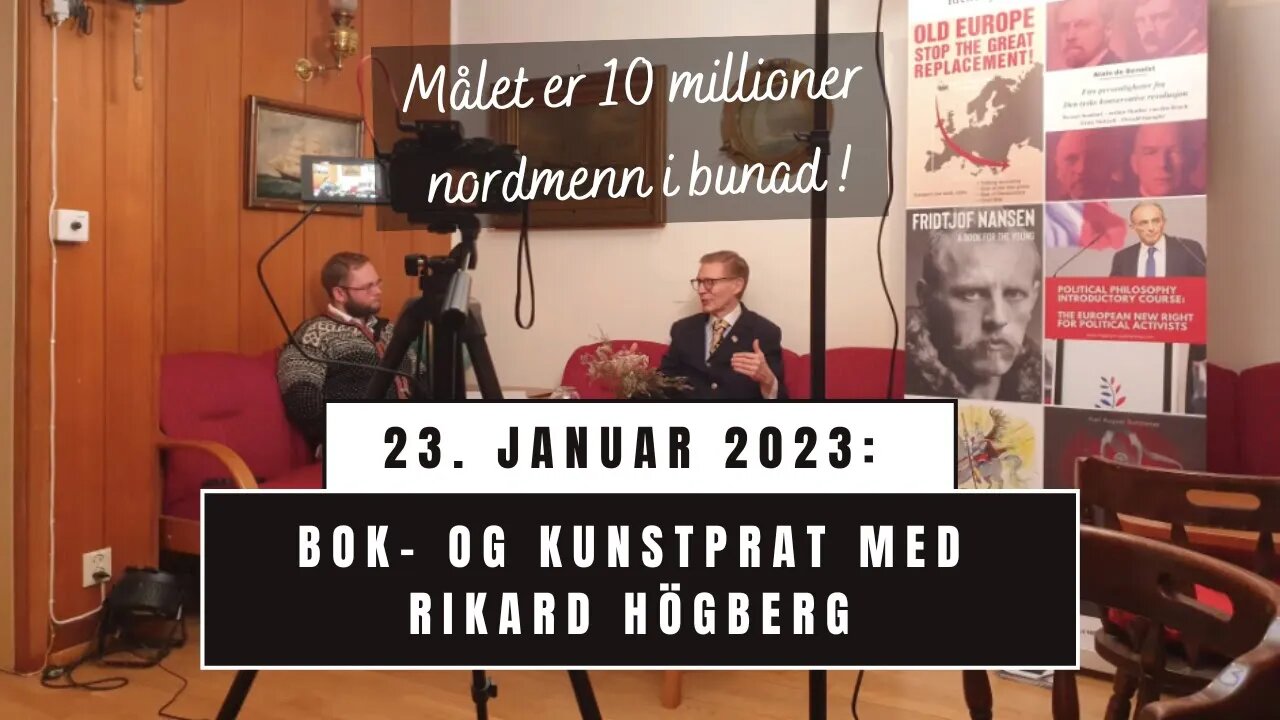 Högberg: Målet er 10 millioner nordmenn i bunad! [Old Europe Stop The Great Replacement]