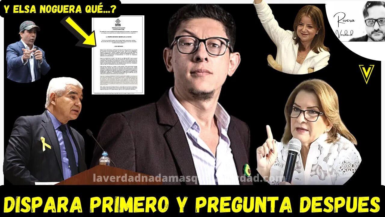 UNA VERGUENZA - DISPARA PRIMERO Y PREGUNTA DESPUÉS -