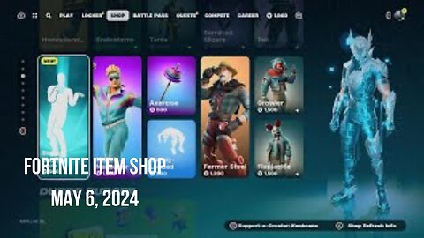 Fortnite Item Shop|May 6, 2024(*New* Swag Shuffle Emote)