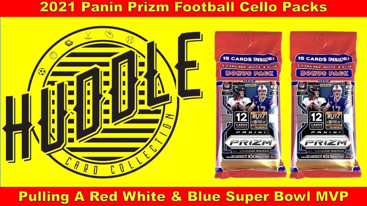 BOOM!!!! Pulling A Red White & Blue Super Bowl MVP2021 Panini Prizm Cello Packs