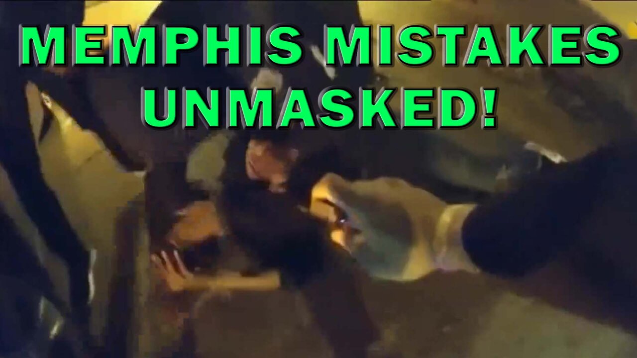 Memphis Mistakes Unmasked In Tyre Nichol's Death! LEO Round Table S08E05a