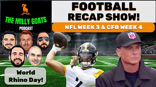 NFL Week 3 Fire Flames Recap & Football Shambles Meter Show