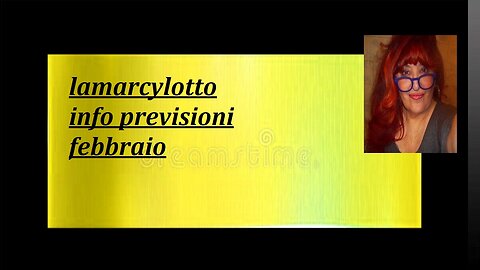 INFO PREVISIONI FEBBRAIO