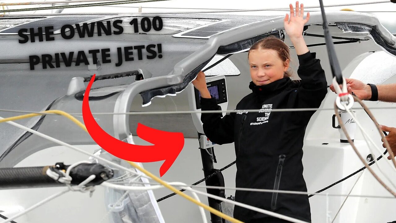 Greta Thunberg Owns 100 Private Jets!