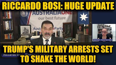 Riccardo Bosi: HUGE UPDATE 12/3/24 - Trump's Military Arrests Set to SHAKE the World!