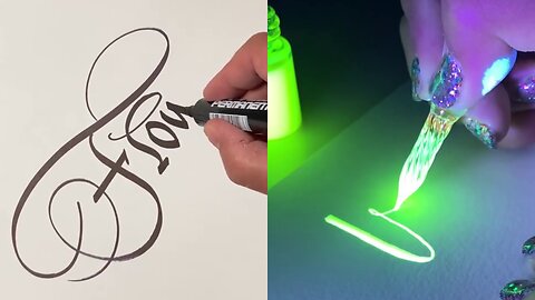 Amazing Calligraphy Writings That Are So Satisfying To Watch