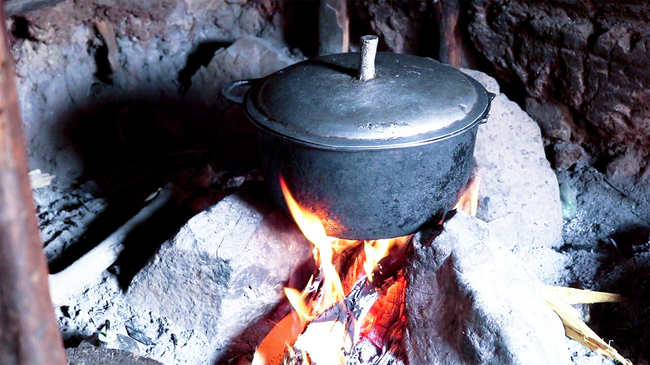 African Village Woman Cooking The Most Appetizing Delicious Village Food