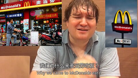 Foreigner Enjoys McDonald's in China, what's so different?