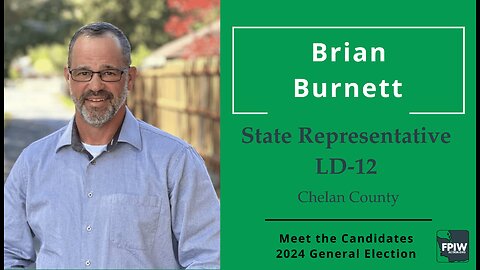 Brian Burnett • State Rep, LD-12