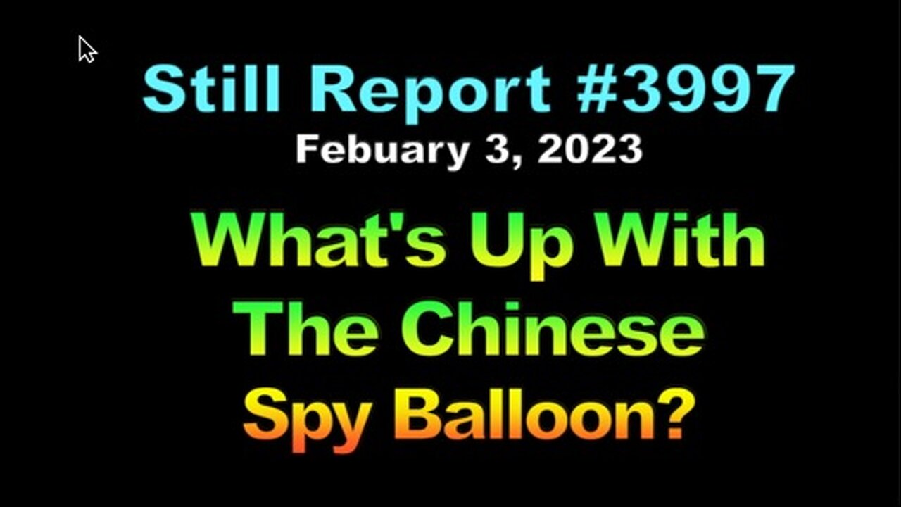 3997, What’s Up With the Chinese Spy Balloon?, 3997