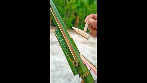 The Bamboo Make - Eco-friendly Green Bamboo Slingshots Crafts DIY