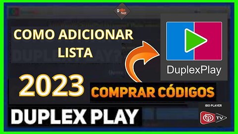 DUPLEX PLAY COMO ADICIONAR LISTA 2023