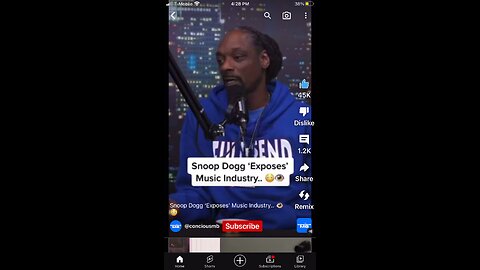 Snoop Dogg “Exposes” music industry