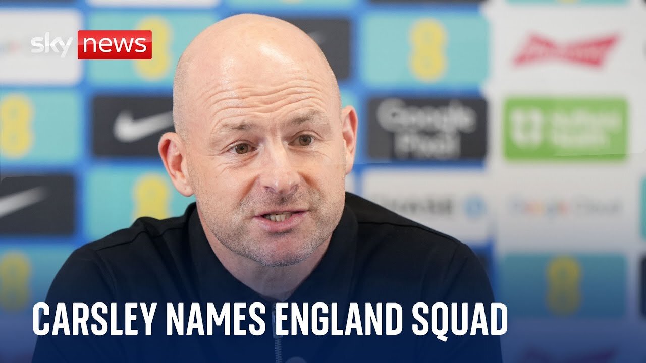 England interim manager Lee Carsley announces first squad