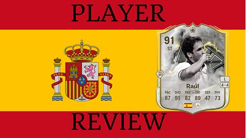 91 THUNDERSTRUCK ICON RAUL SBC PLAYER REVIEW! FC 25 ULTIMATE TEAM