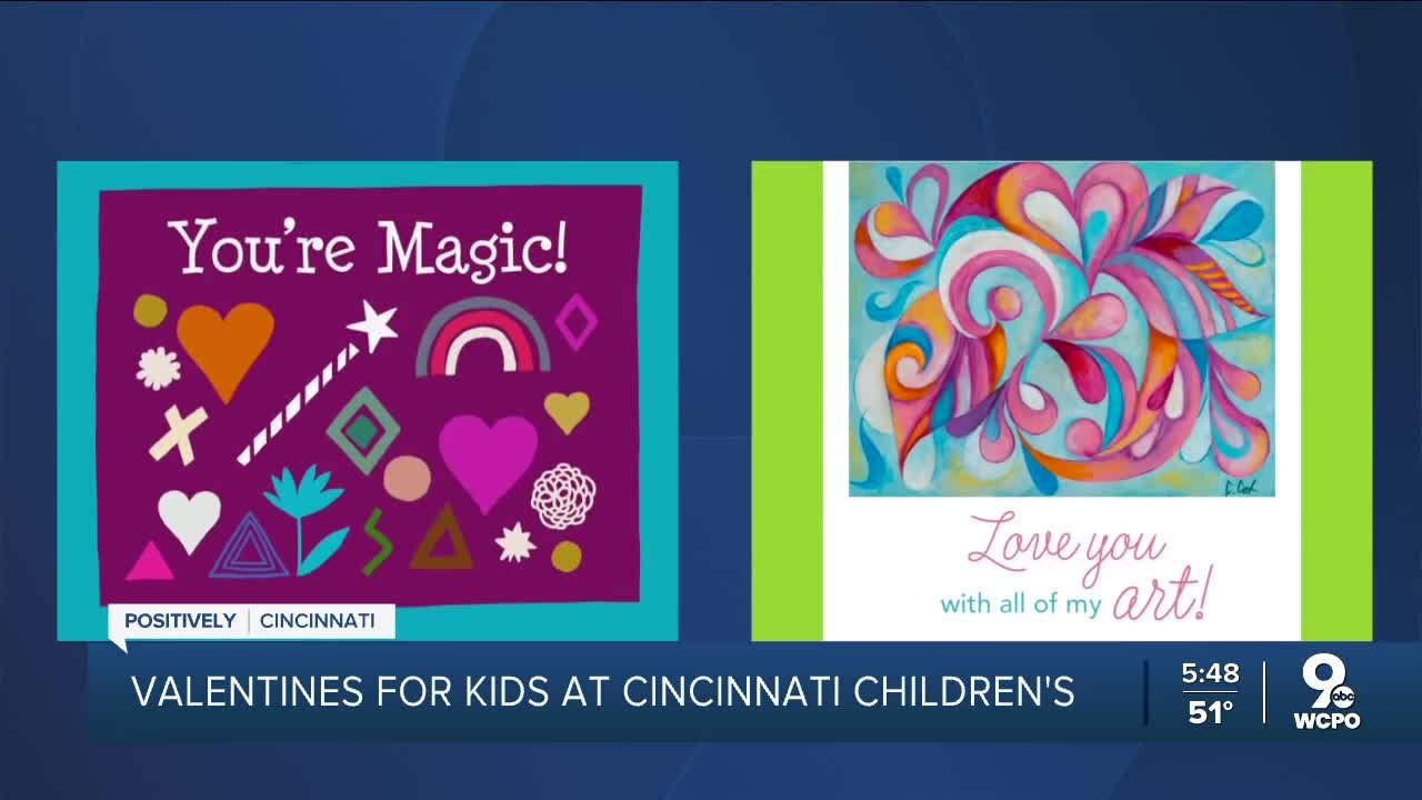 You can send a Valentine's Day card to a child at Children's Hospital