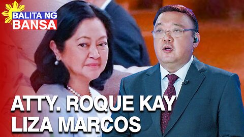 Roque kay Liza Marcos: Wala po kaming pakialam kung anong saloobin n’yo kay VP Sara