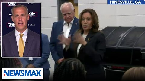 Harris sitting with Walz shows she's not fit to lead: Lewandowski | Carl Higbie FRONTLINE