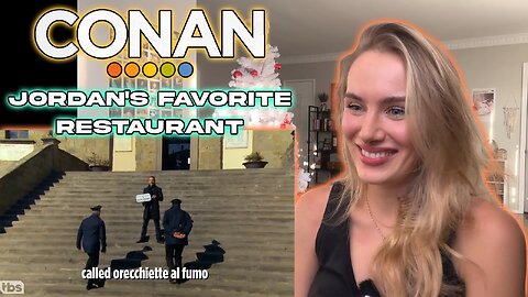 Conan-Jordan's Favorite Restaurant!! First Time Watching!!