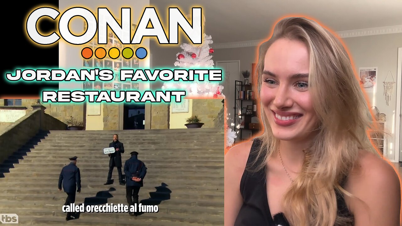 Conan-Jordan's Favorite Restaurant!! First Time Watching!!