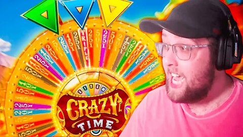 TOP WIN ON CRAZY TIME GAME SHOW! (NEW COLOR IN 2023)