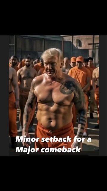A MINOR SETBACK FOR A MAJOR COMEBACK..#MAGA #TRUMP2024 #DONALDTRUMP