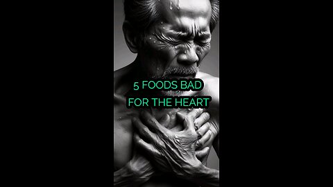 five foods bad for your heart