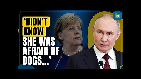 “Didn’t know she was afraid of dogs…”Vladimir Putin apologises to ex-German Chancellor Merkel | N18G