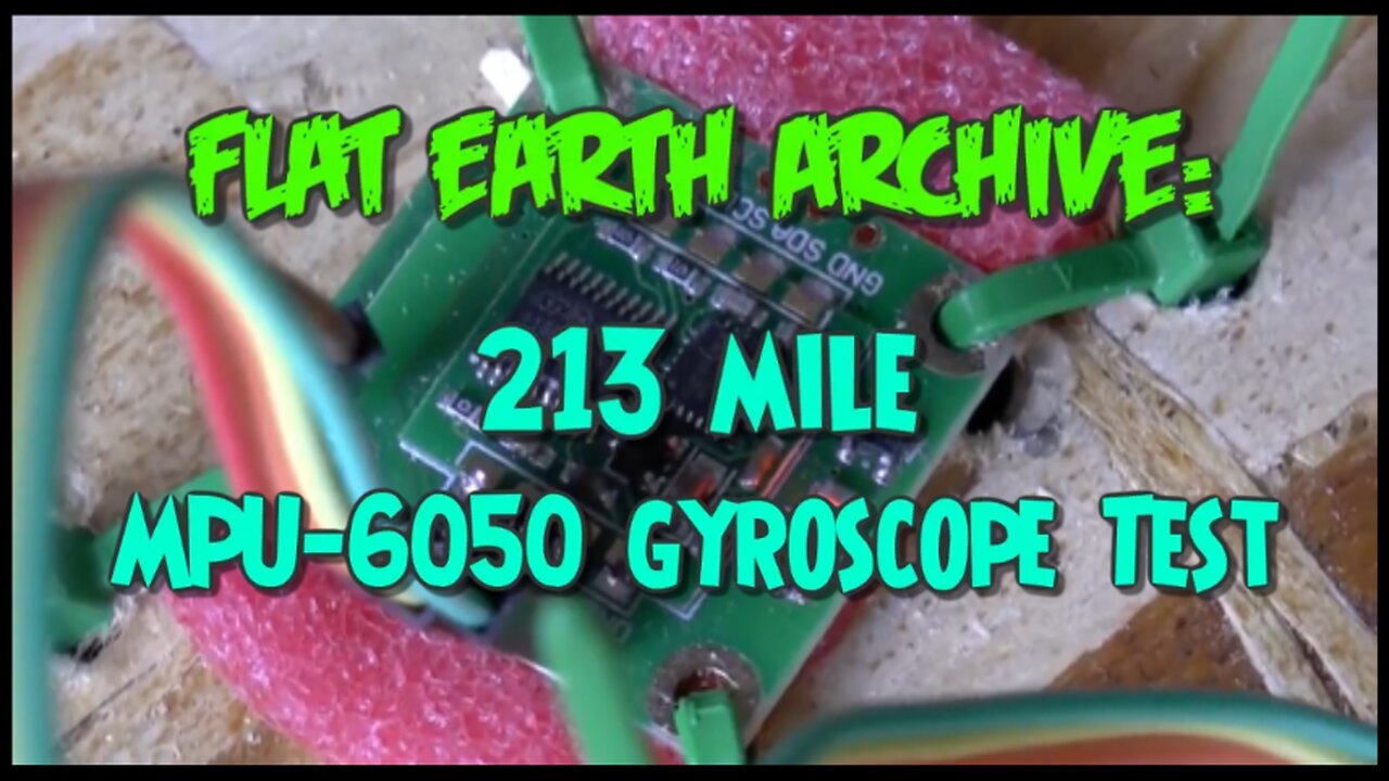 MPU-6050 Gyroscope Experiment (Flat Earth)