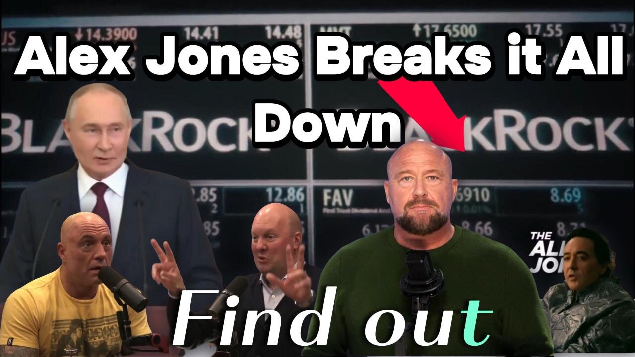 Alex Jones Breaks it all down