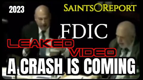 2504. 🚨FDIC Leak | A CRASH IS COMING