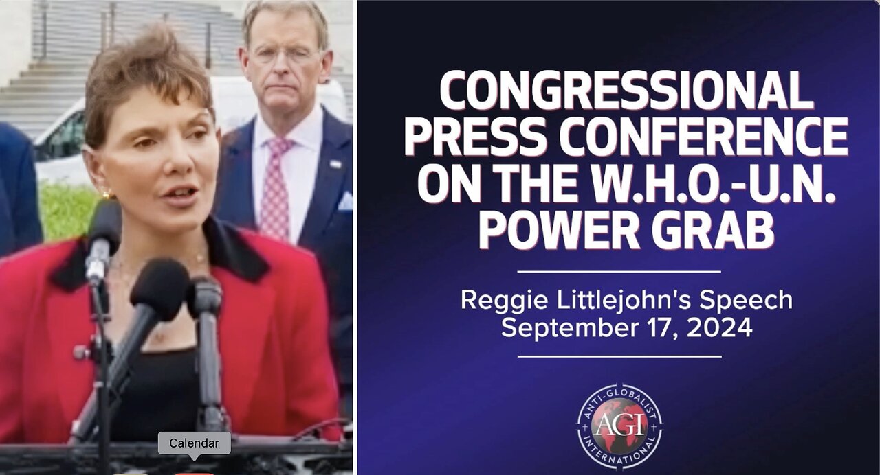 Reggie Littlejohn's Congressional Press Conference Speech September 17, 2024