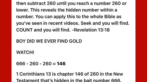 666: Did We All Take the Bait?