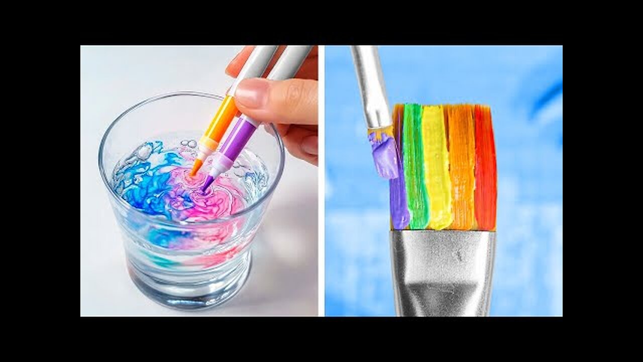 🌟 QUICK & EASY RAINBOW CRAFTS! 🖌️🌈 HURRY UP TO TRY!