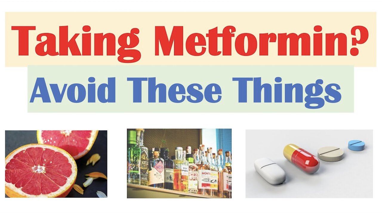 What To Avoid When Taking Metformin | Drug Interactions | Pharmacology