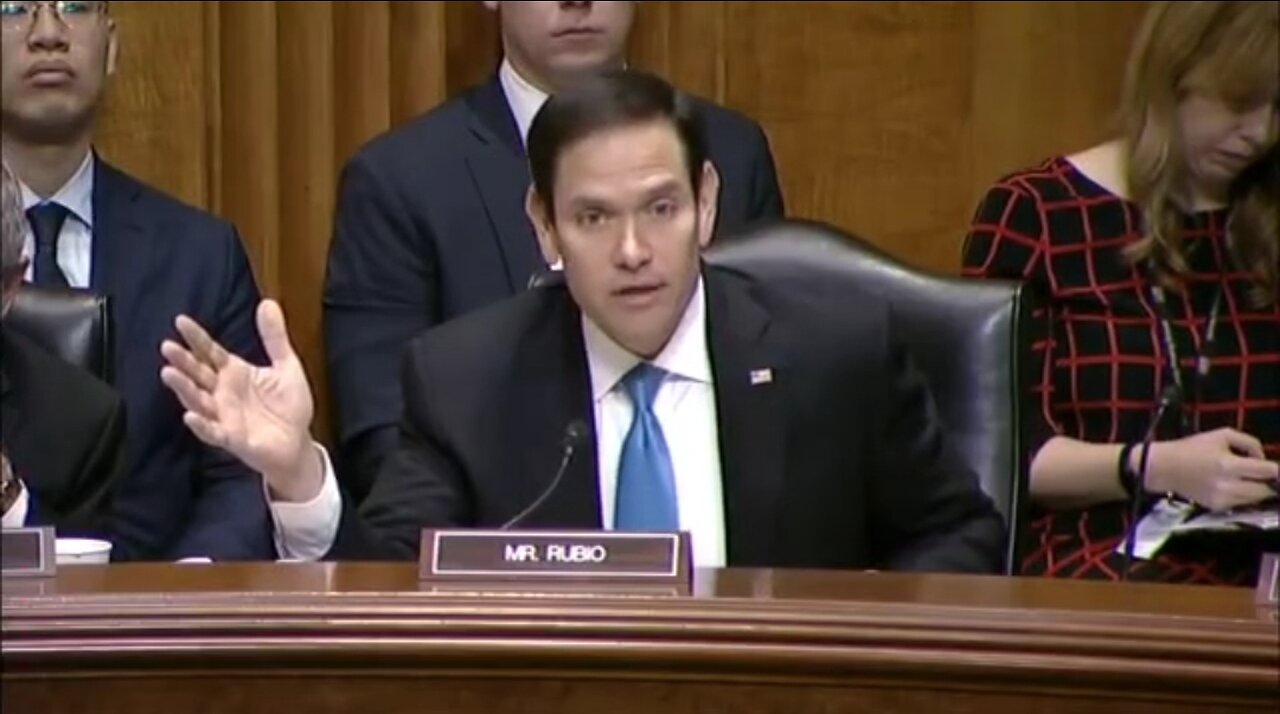 Senator Rubio To Biden Admin: What Is The Strategic Vision On The New World Order?