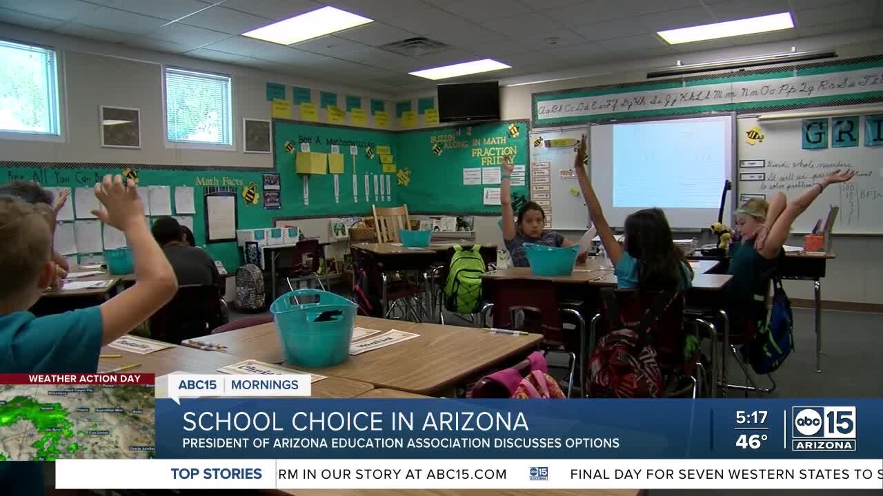 Arizona Education Association President talks school choice, parent involvement, politics