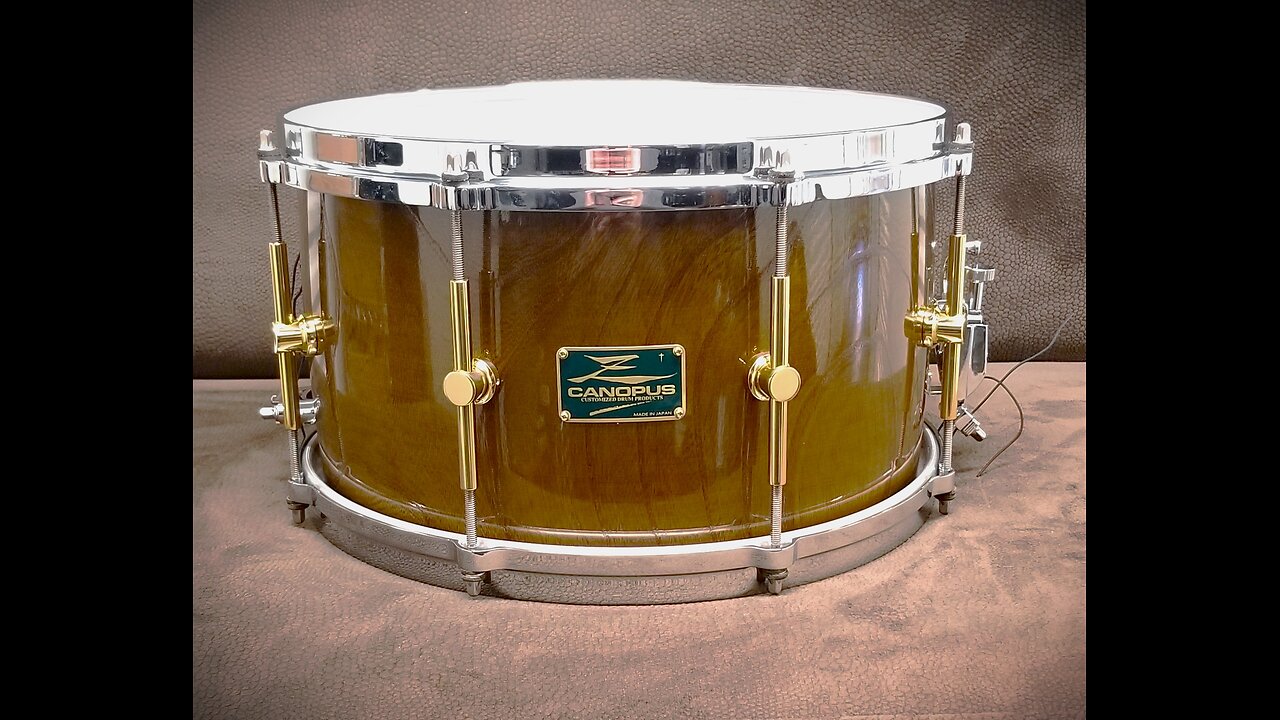 Zelkova snare drum comparrison