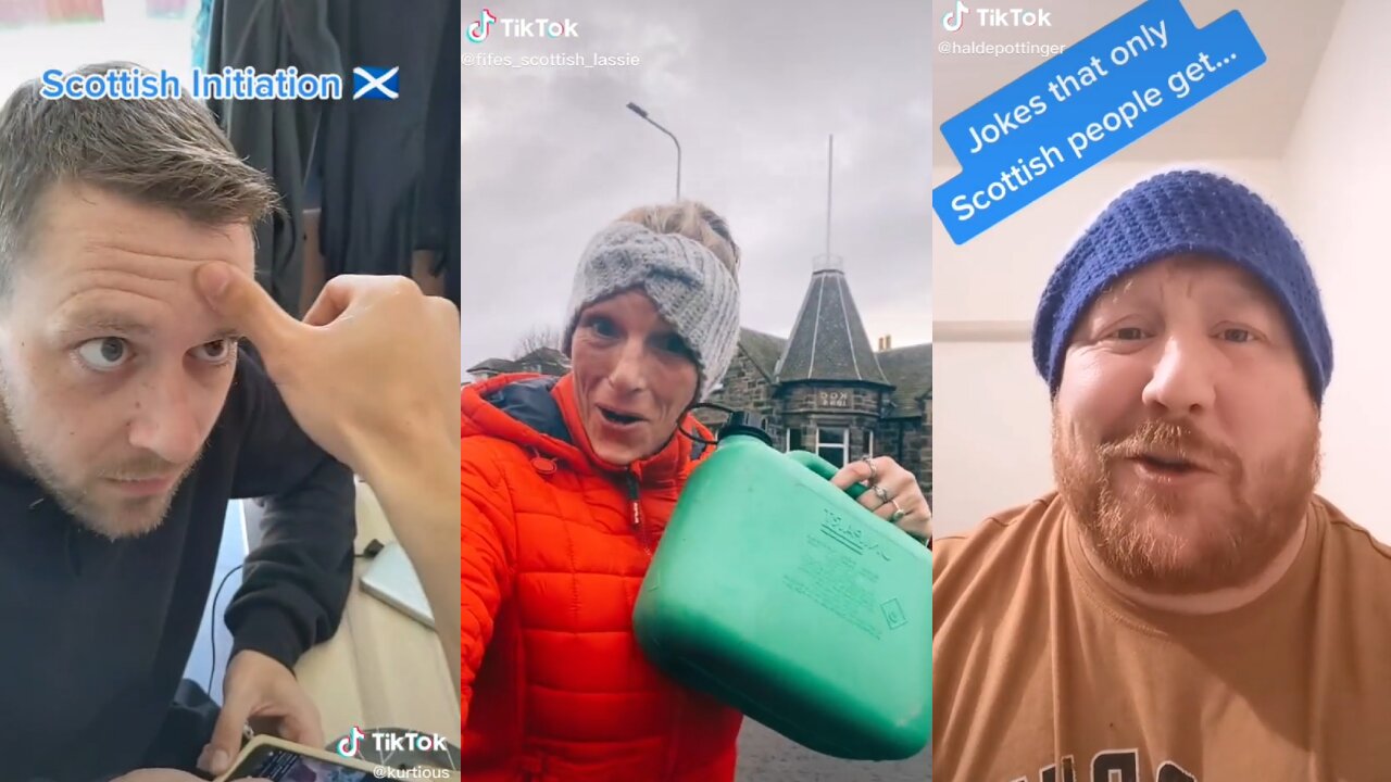 Scottish people being scottish part 11, scottish tiktok