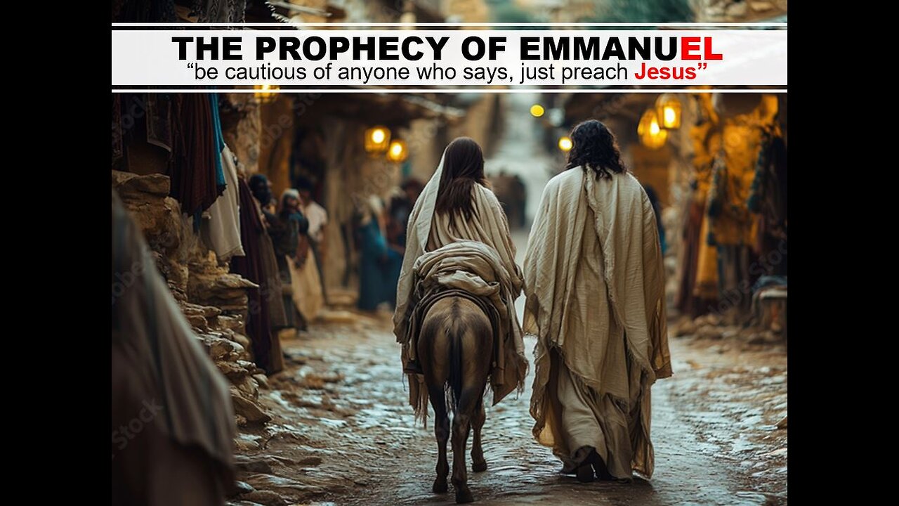 11-30-24 THE PROPHECY OF EMMANUEL Pt.1 By Evangelist Benton Callwood