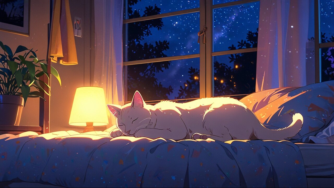 🎧 Relax and Focus with Midnight Lo-Fi 🌙 | Study, Chill, or Sleep Beats