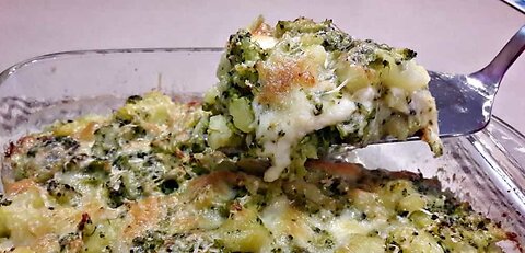 potato & broccoli casserole.