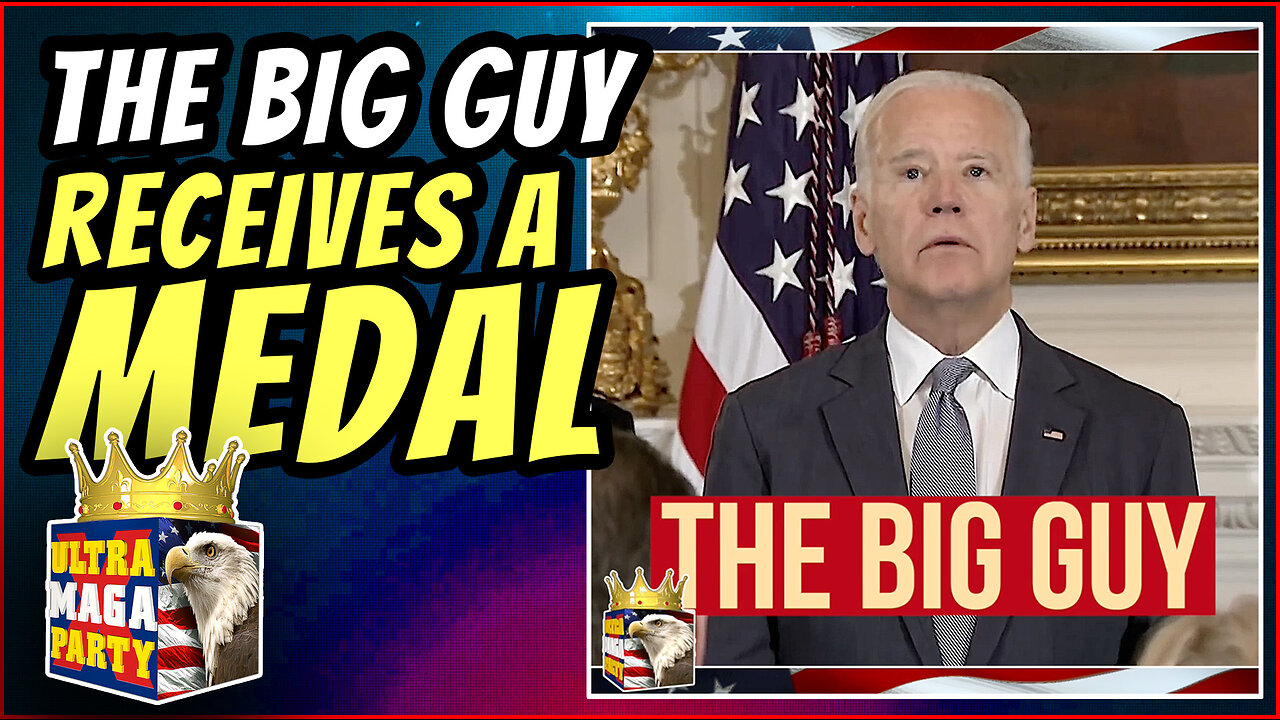 THE BIG GUY is awarded the nation's highest civilian honor.