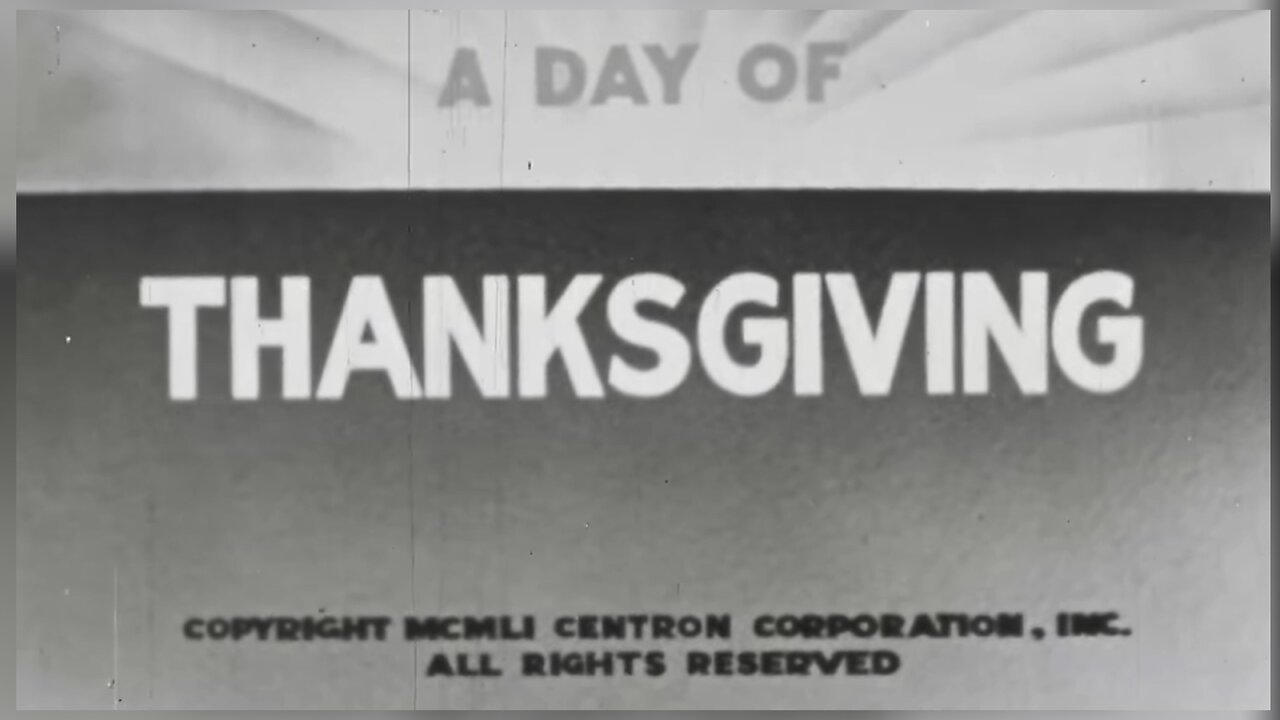 A Day of Thanksgiving (1951)