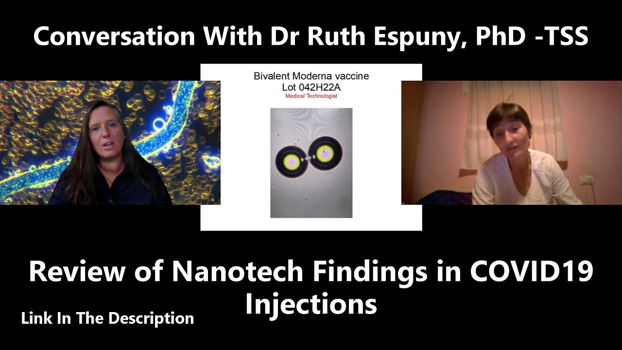 Review of Nanotech Findings in COVID19 Injections - Conversation With Dr Ruth Espuny, PhD -TSS